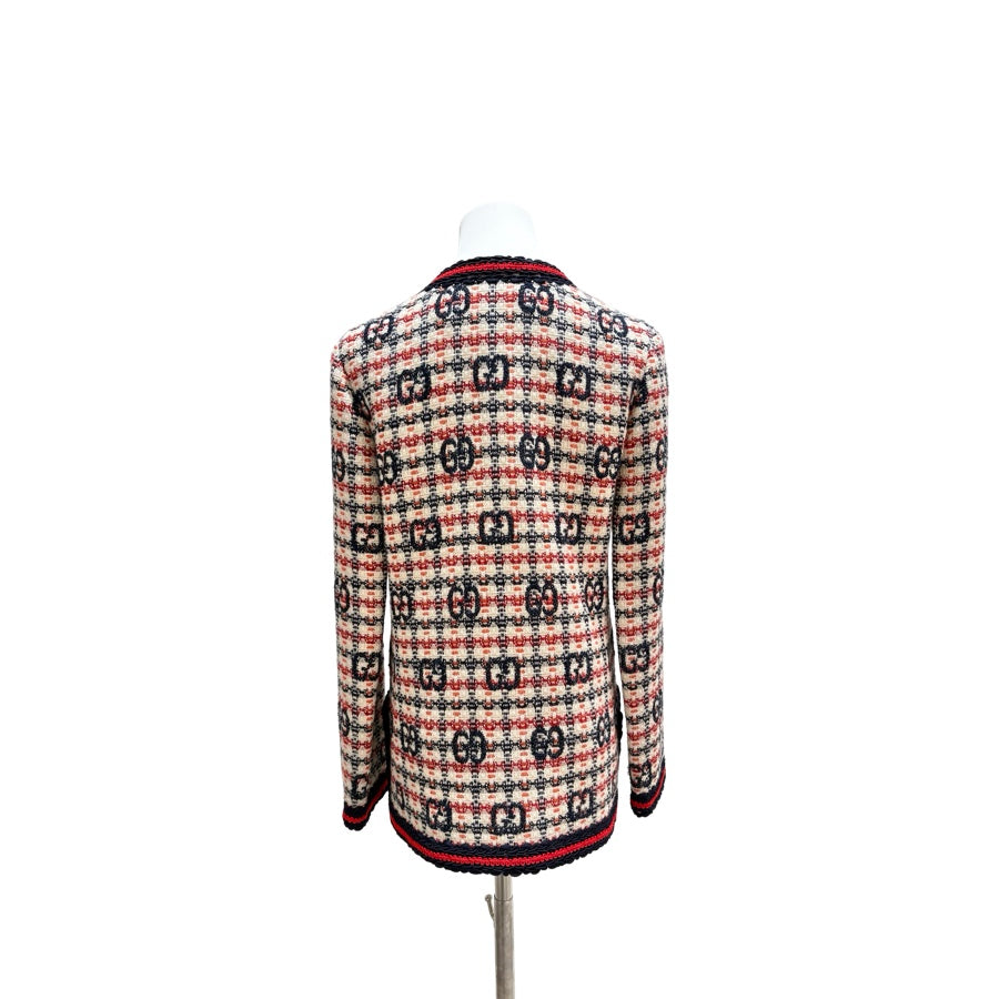 Gucci Multicolour Tweed Jacket #36