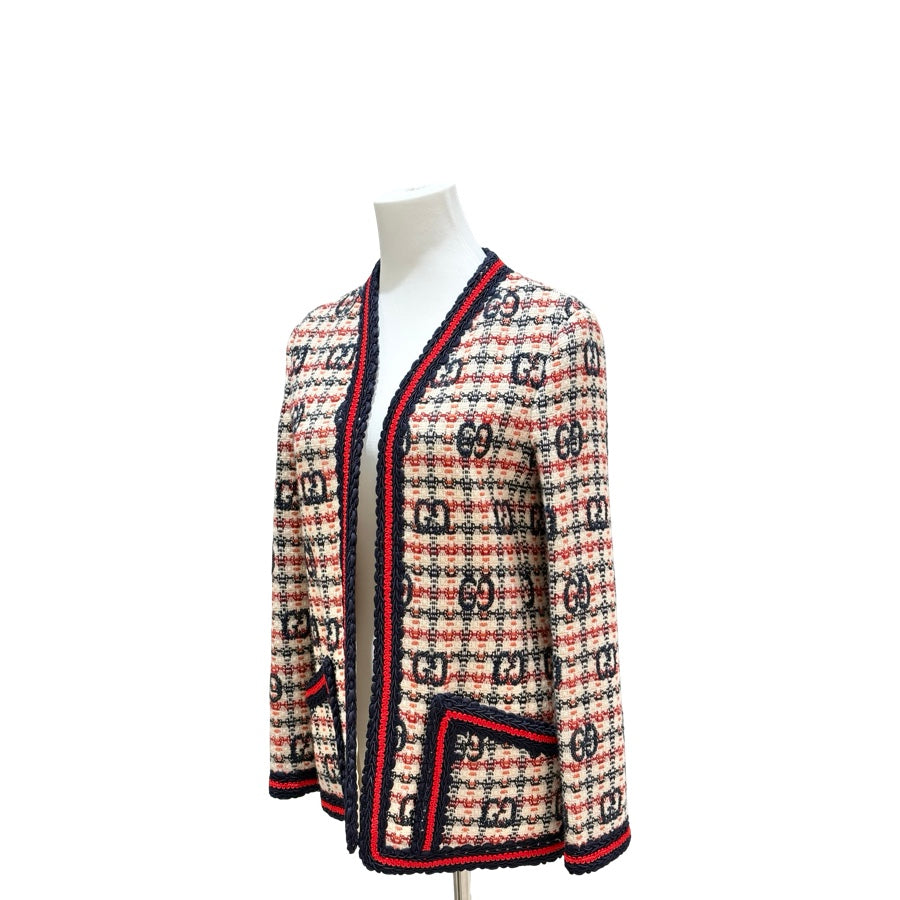 Gucci Multicolour Tweed Jacket #36