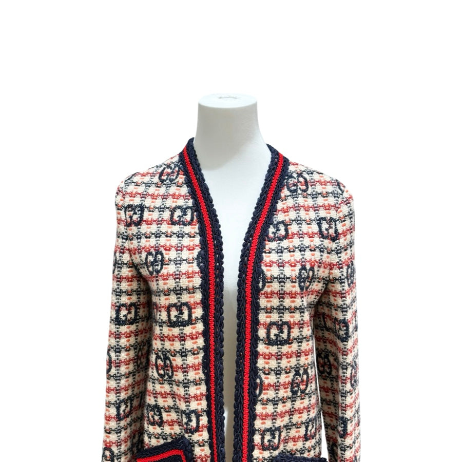 Gucci Multicolour Tweed Jacket #36