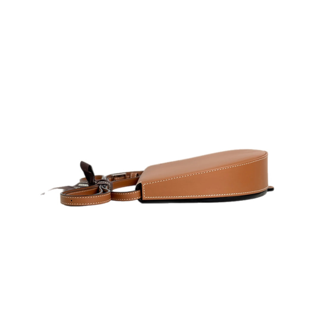 Loewe Brown Leather WOC Bag