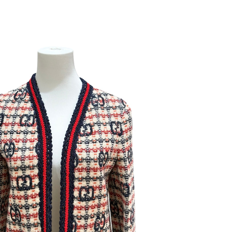 Gucci Multicolour Tweed Jacket #36