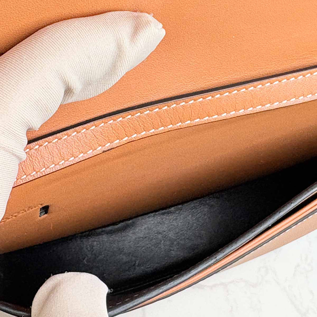 Loewe Brown Leather WOC Bag