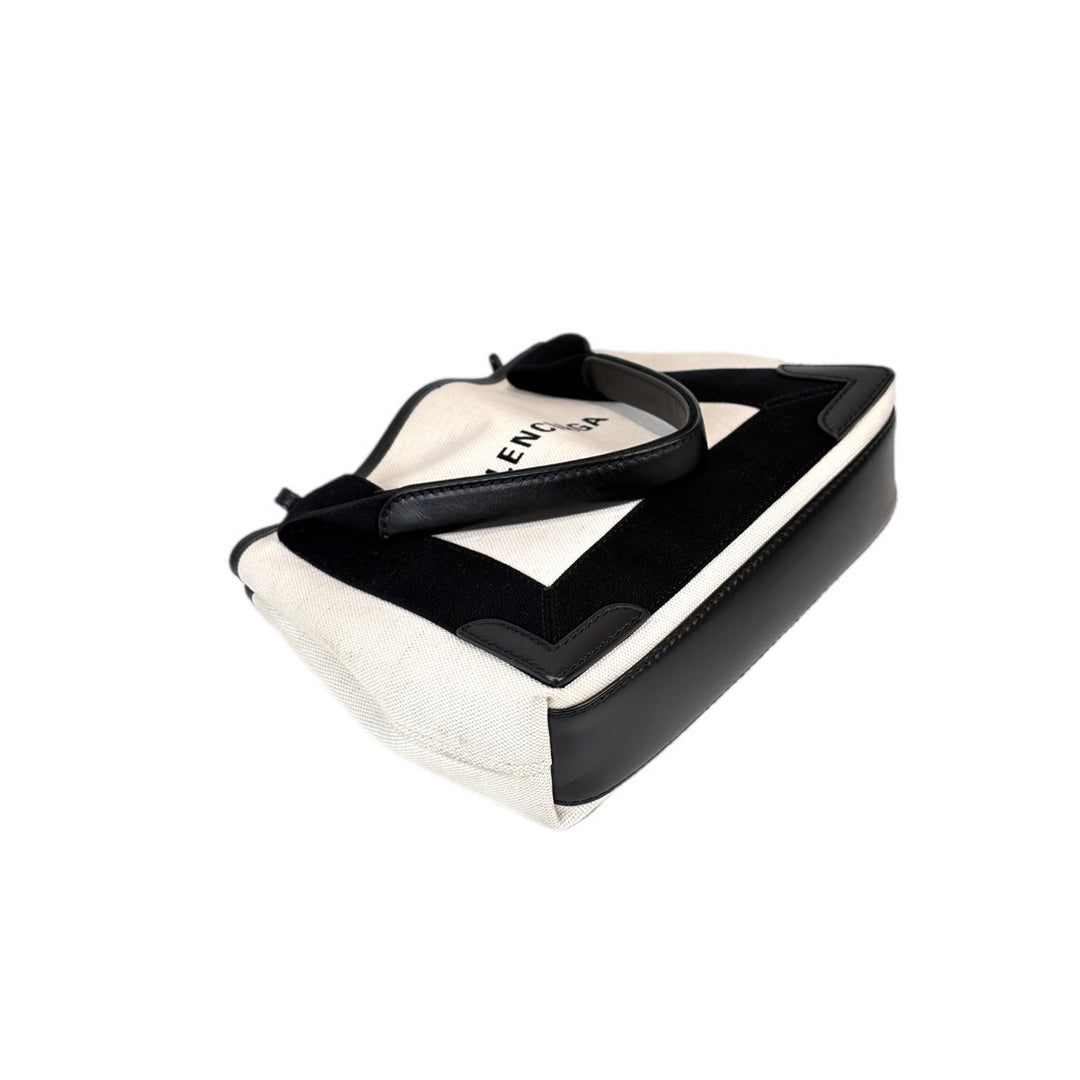 Balenciaga Cabas Canvas Tote Bag