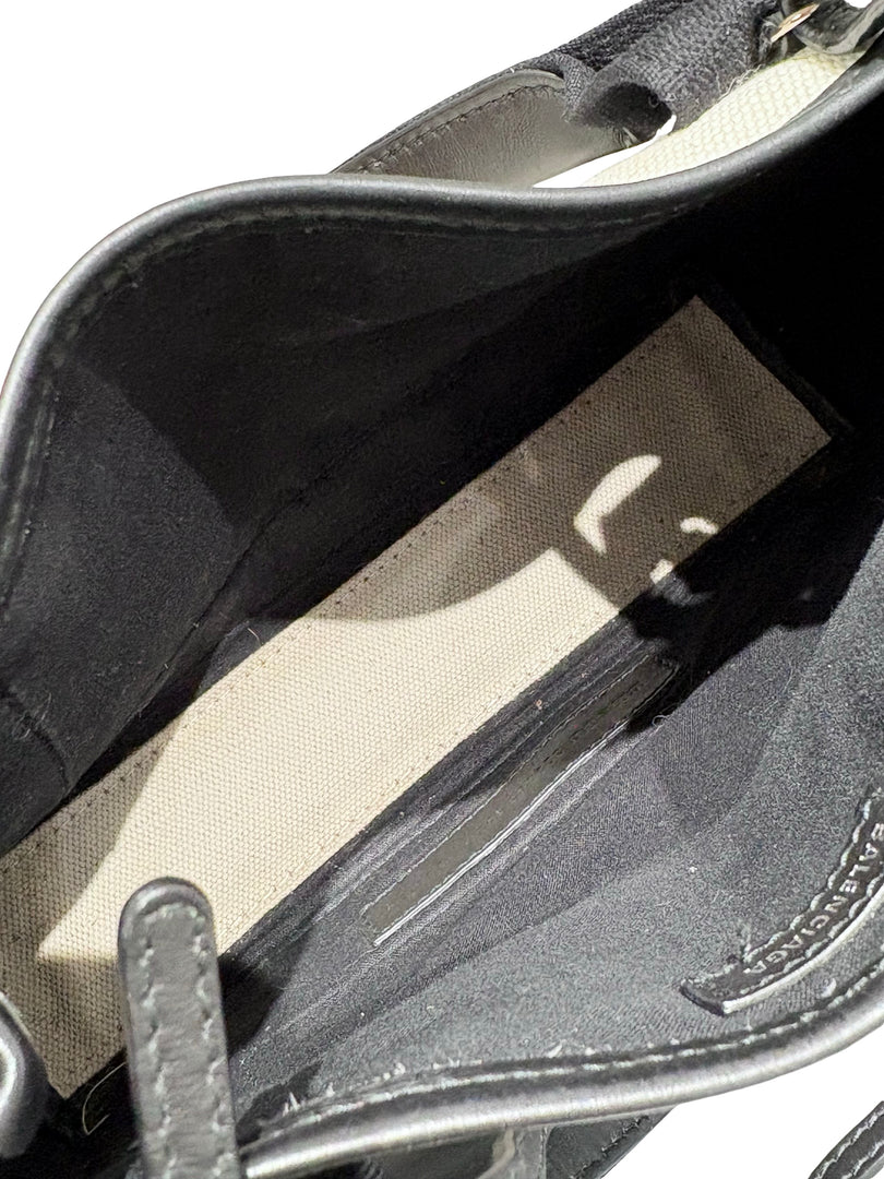 Balenciaga Cabas Canvas Tote Bag