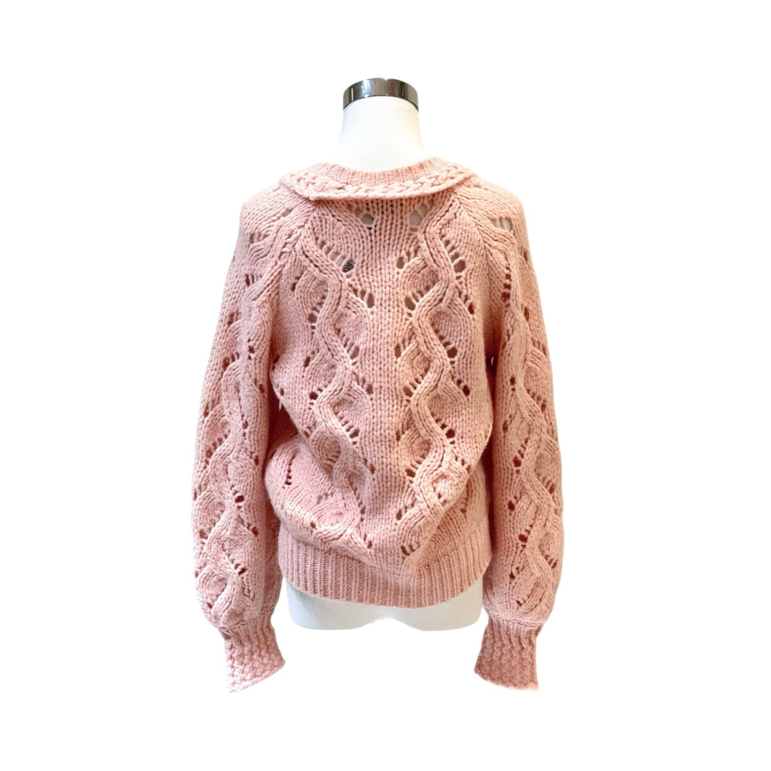Chanel 21B Pink Wool Pullover #34