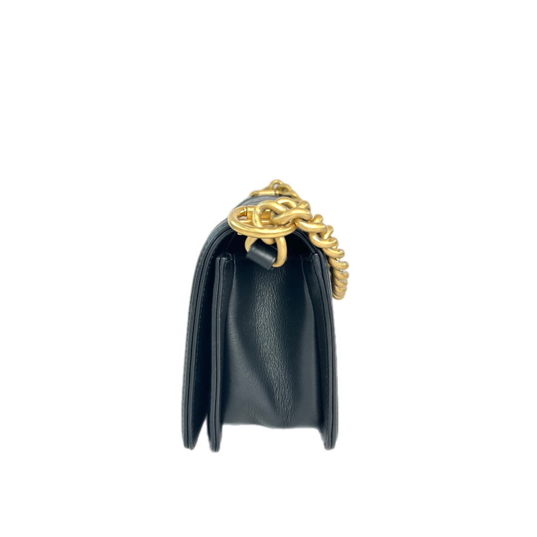 Chanel Leboy  Black Lambskin Bag