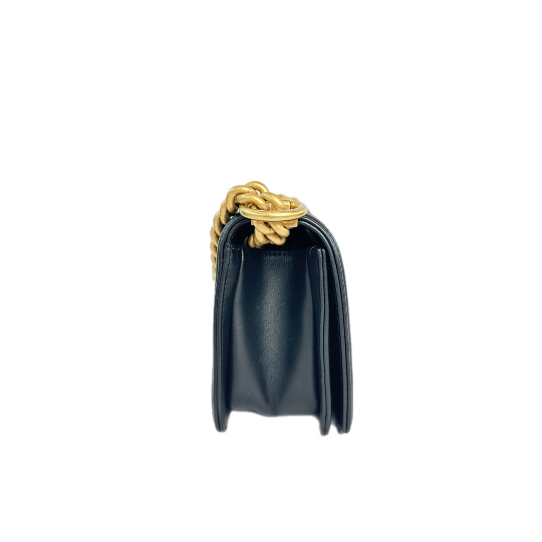 Chanel Leboy  Black Lambskin Bag