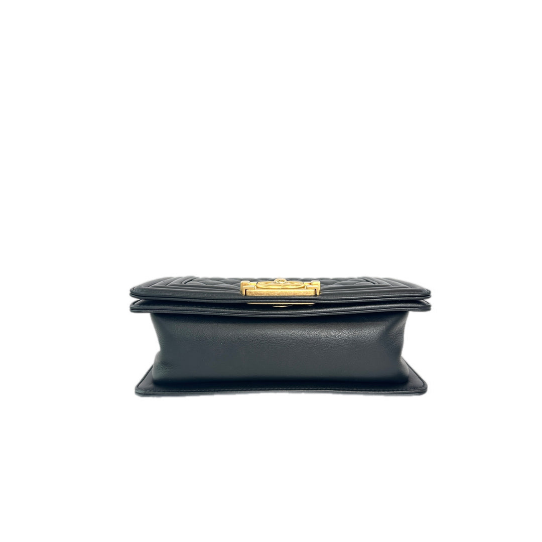Chanel Leboy  Black Lambskin Bag