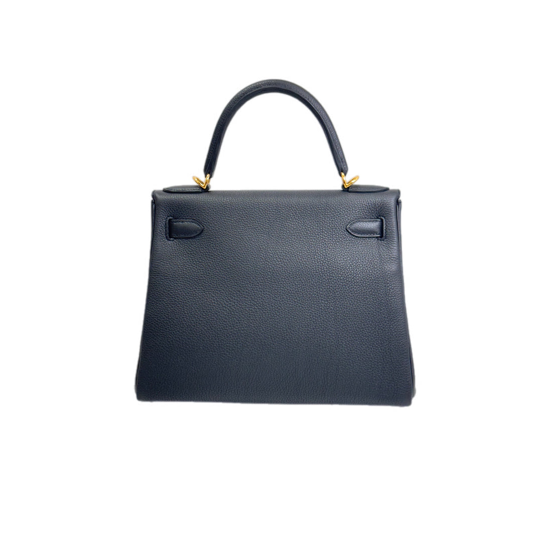 Hermes Kelly 28cm Black Togo