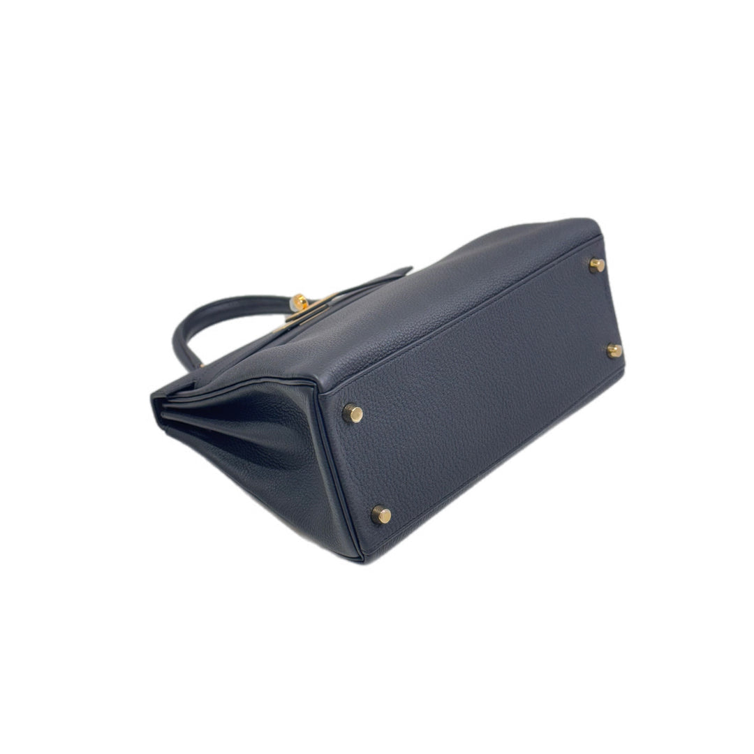 Hermes Kelly 28cm Black Togo