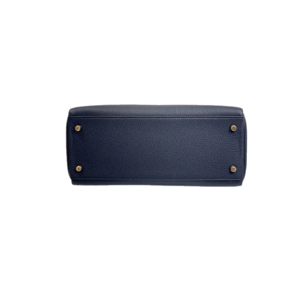 Hermes Kelly 28cm Black Togo