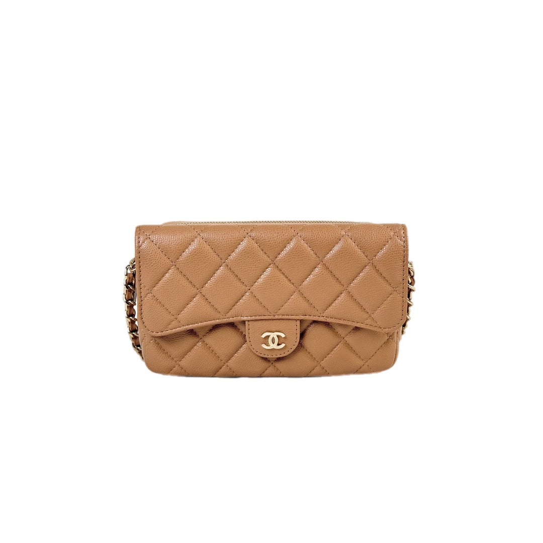 Chanel Caramel WOC Double Sides Bag