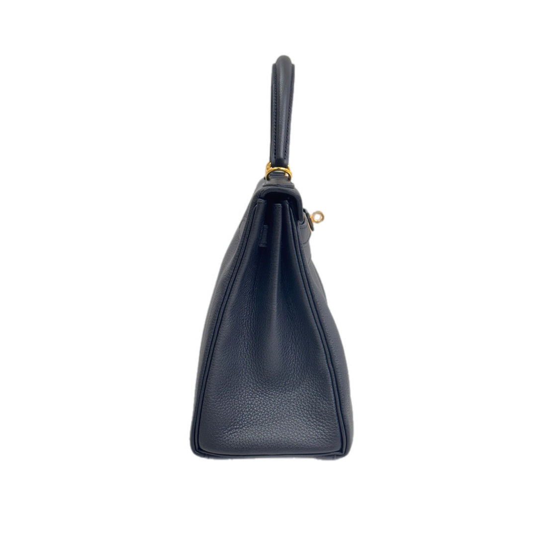 Hermes Kelly 28cm Black Togo