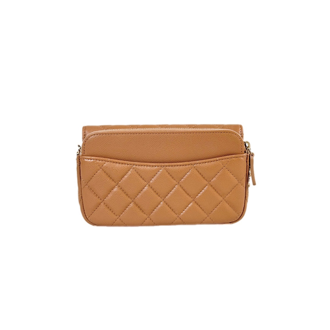 Chanel Caramel WOC Double Sides Bag