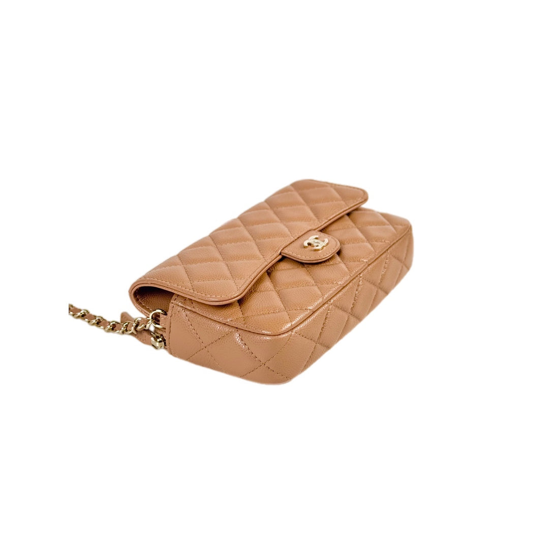 Chanel Caramel WOC Double Sides Bag