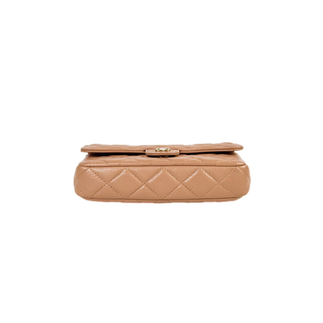 Chanel Caramel WOC Double Sides Bag