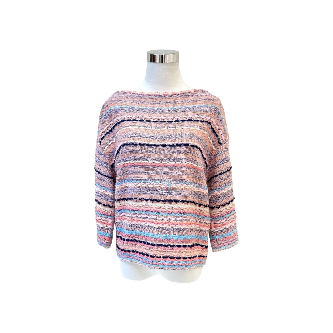 Chanel 18S Pink Tweed Top #34