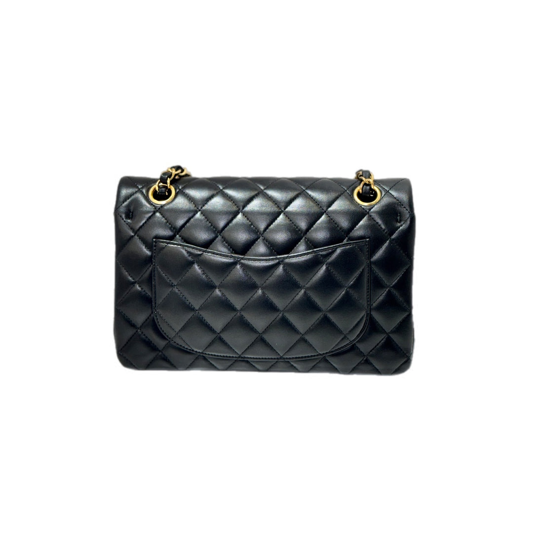 Chanel Classic Flap Small Black/Gold Bag
