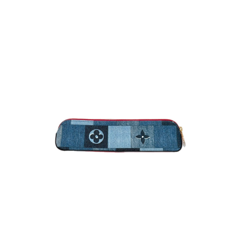 Louis Vuitton Denim Trousses Elizabeth Pencil Case