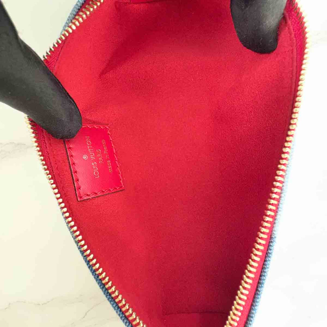 Louis Vuitton Denim Trousses Elizabeth Pencil Case