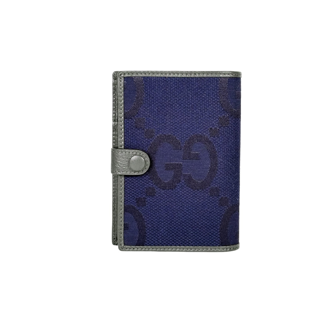 Gucci Blue Passport Holder Wallet