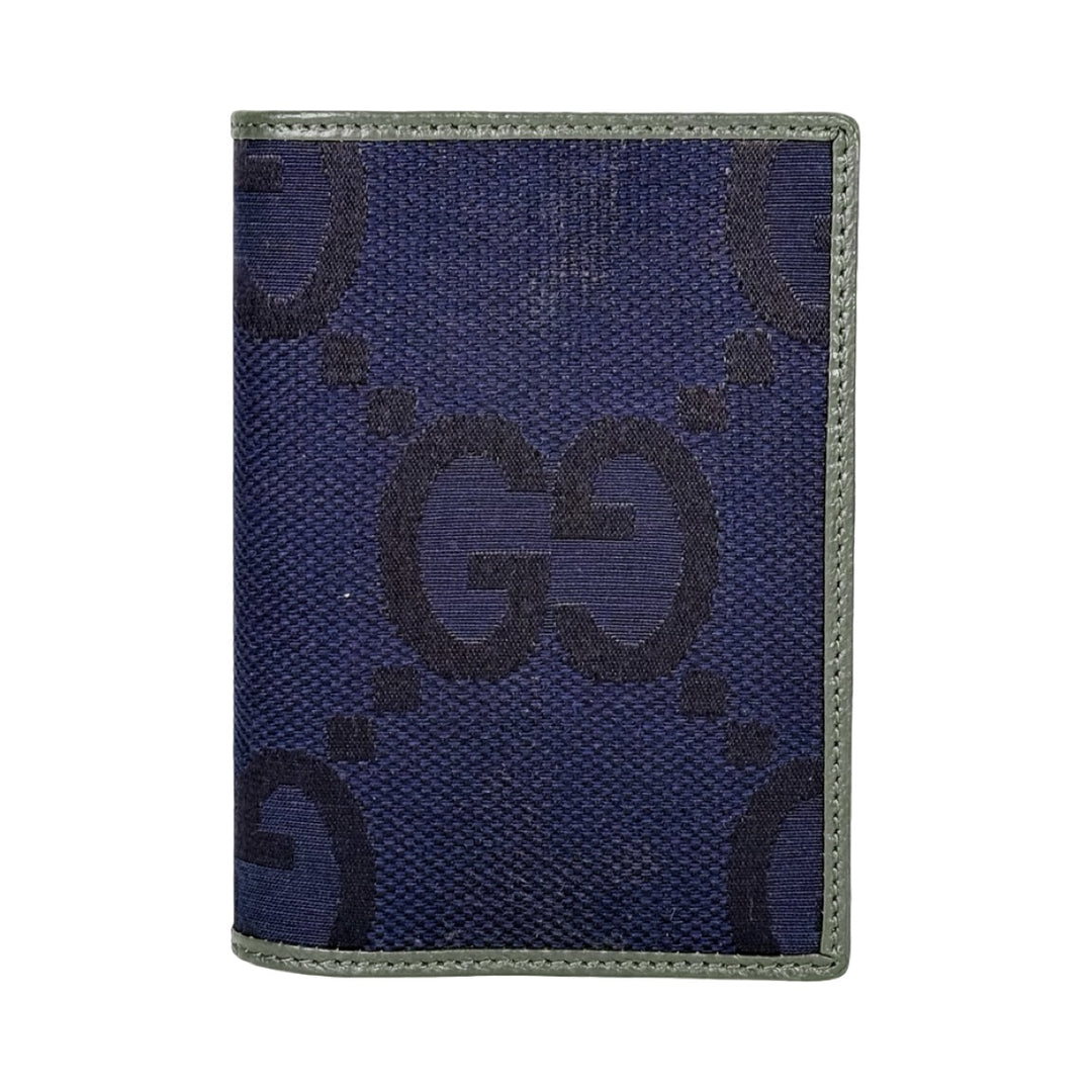 Gucci Blue Passport Holder Wallet