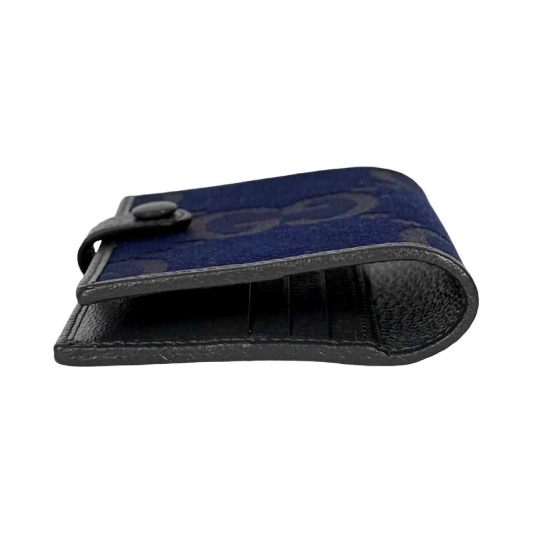 Gucci Blue Passport Holder Wallet