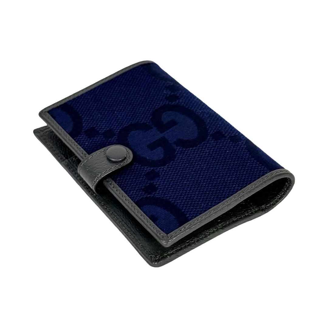 Gucci Blue Passport Holder Wallet