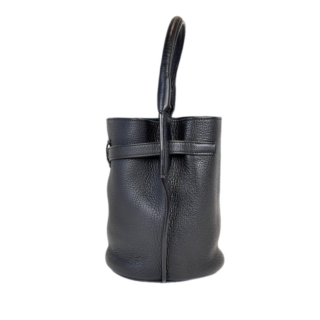 Celine Black Bucket Bag