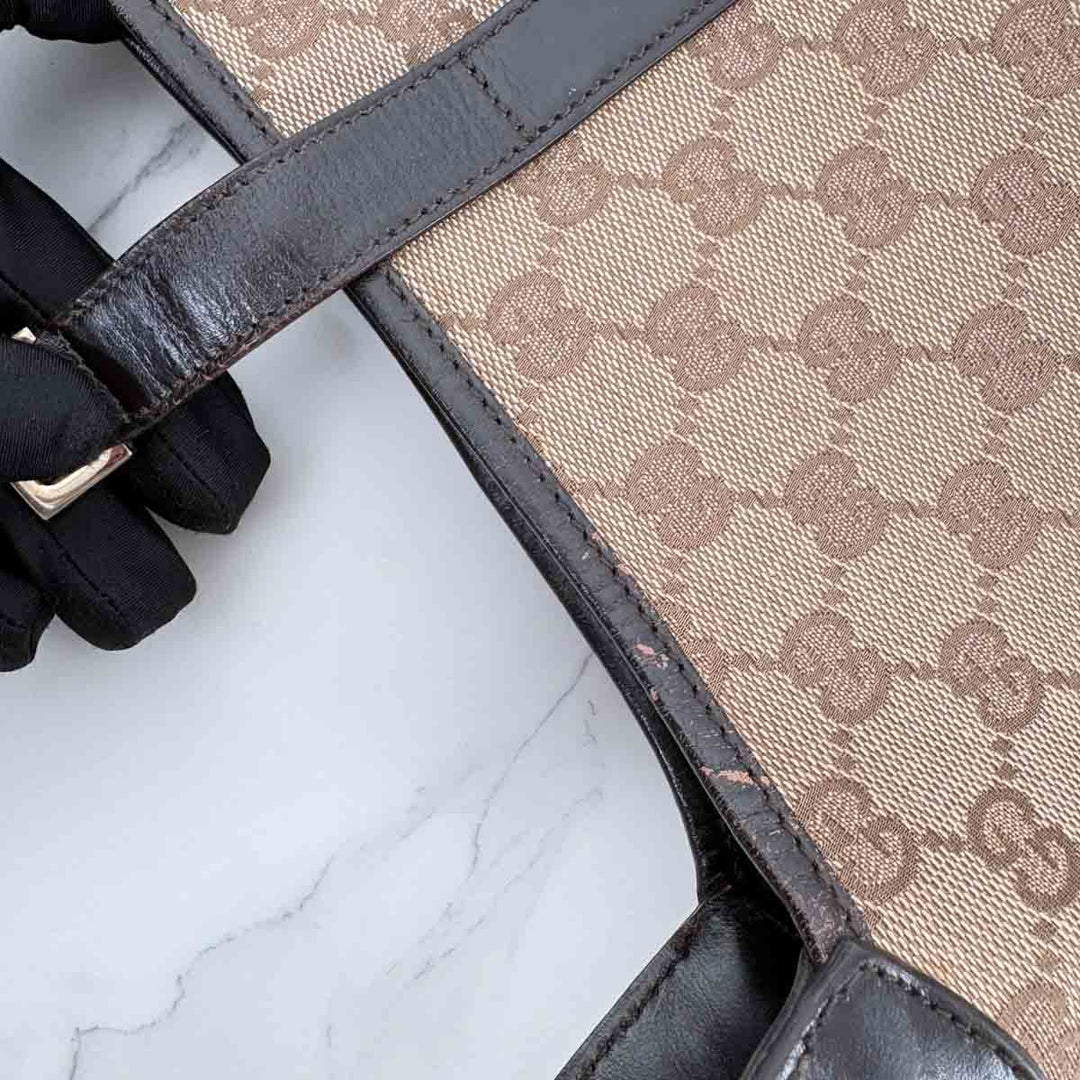 Gucci Jackie Hobo Bag GG Canvas