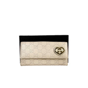 Gucci Ssima Beige Long Wallet