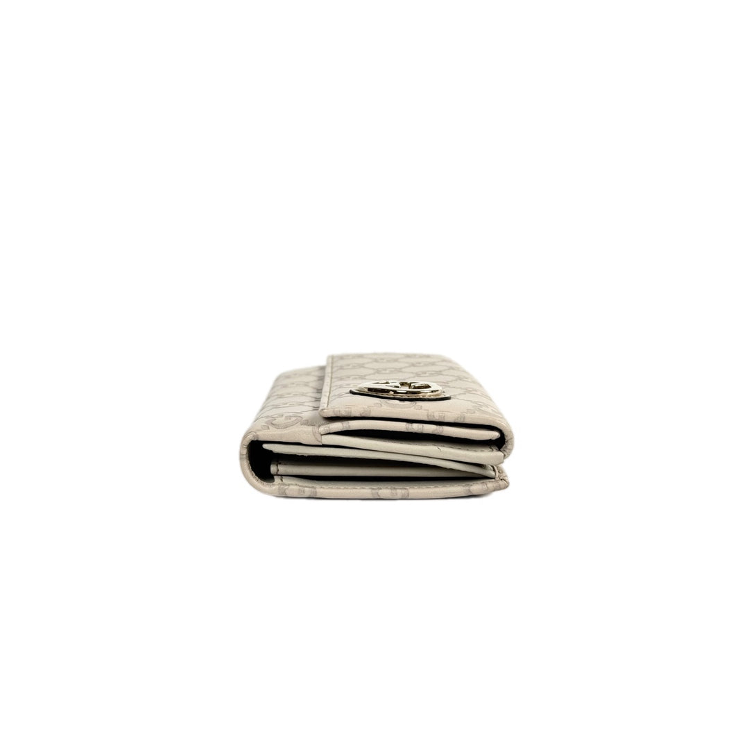 Gucci Ssima Beige Long Wallet