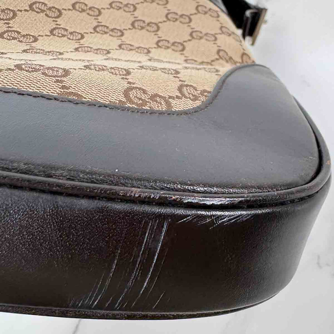 Gucci Jackie Hobo Bag GG Canvas