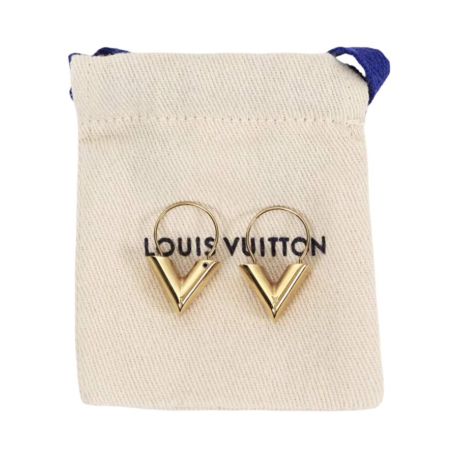 Louis Vuitton Icon V Earrings Jewelry