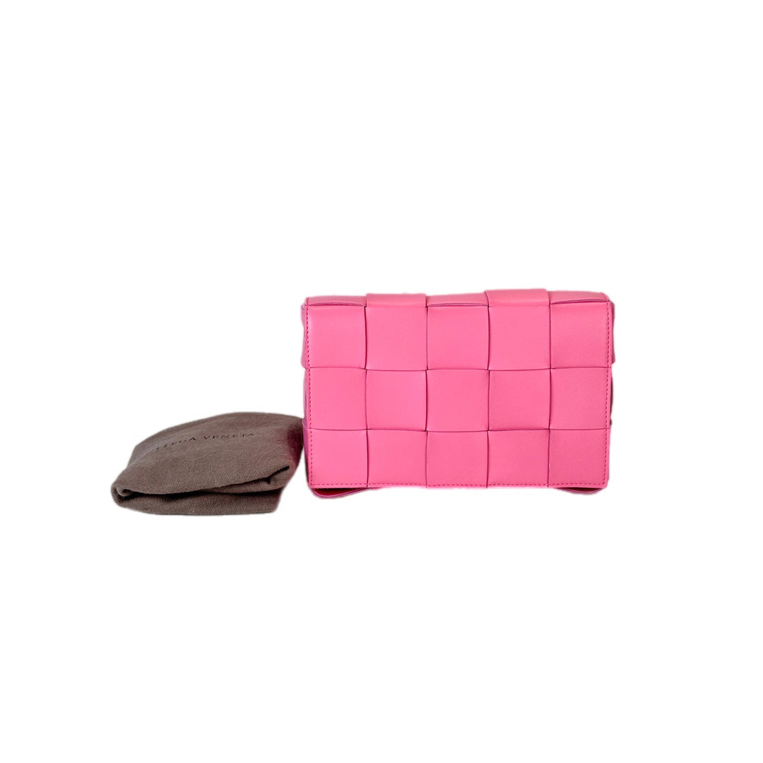 Bottega Veneta Cassette Pink Bag