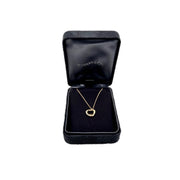 Tiffany 18k Rose Gold Elsa Peretti Open Heart Pendant