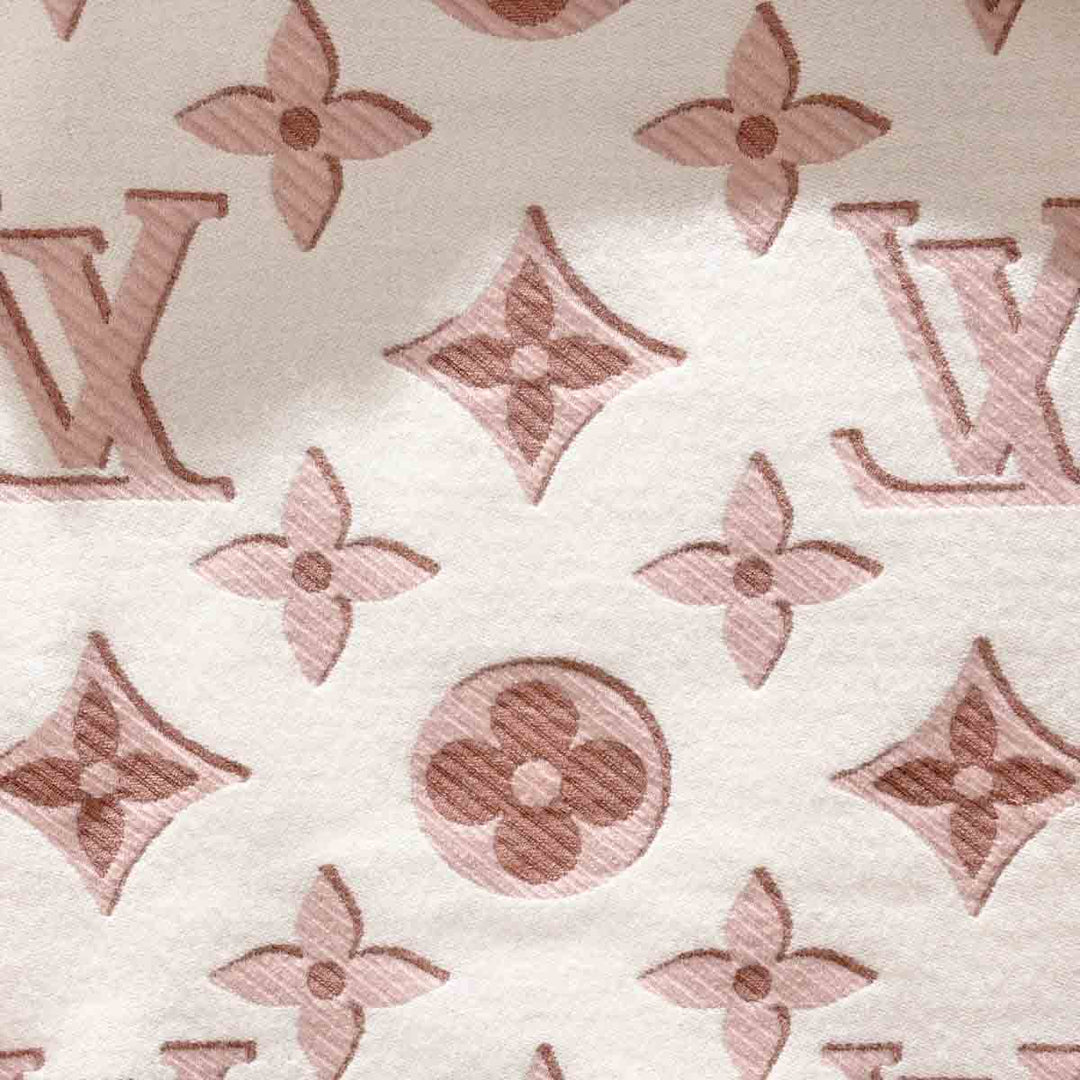 Louis Vuitton Pink Wool Scarf