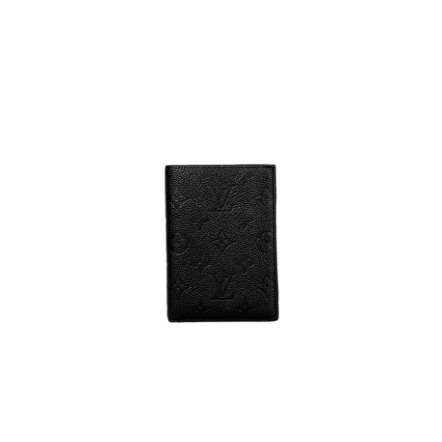 Louis Vuitton Black Leather Passport Holders