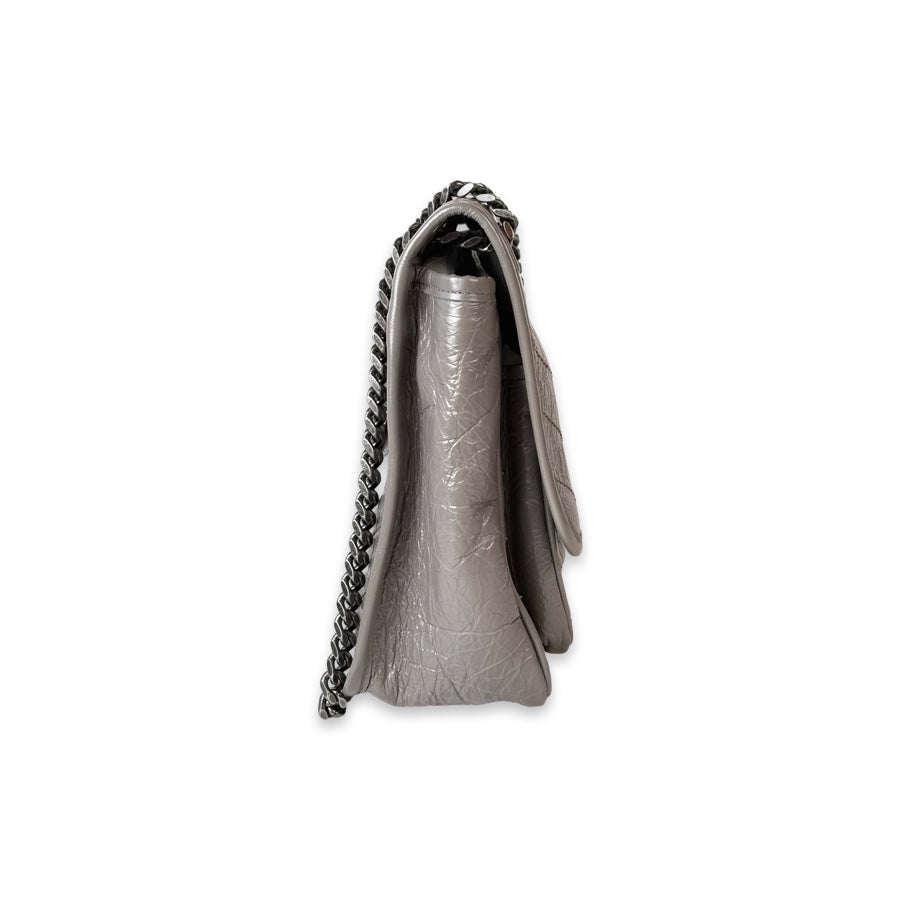 YSL Niki Medium 27.9cm Grey Bag