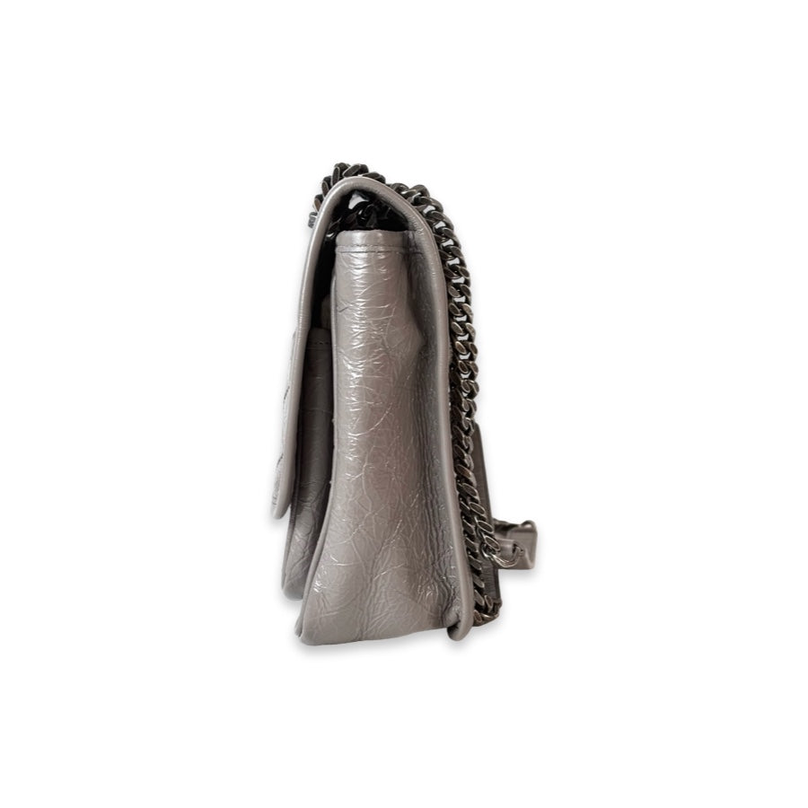 YSL Niki Medium 27.9cm Grey Bag