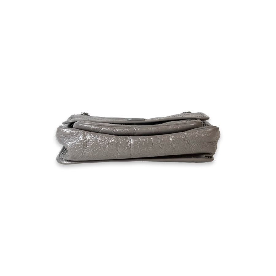 YSL Niki Medium 27.9cm Grey Bag