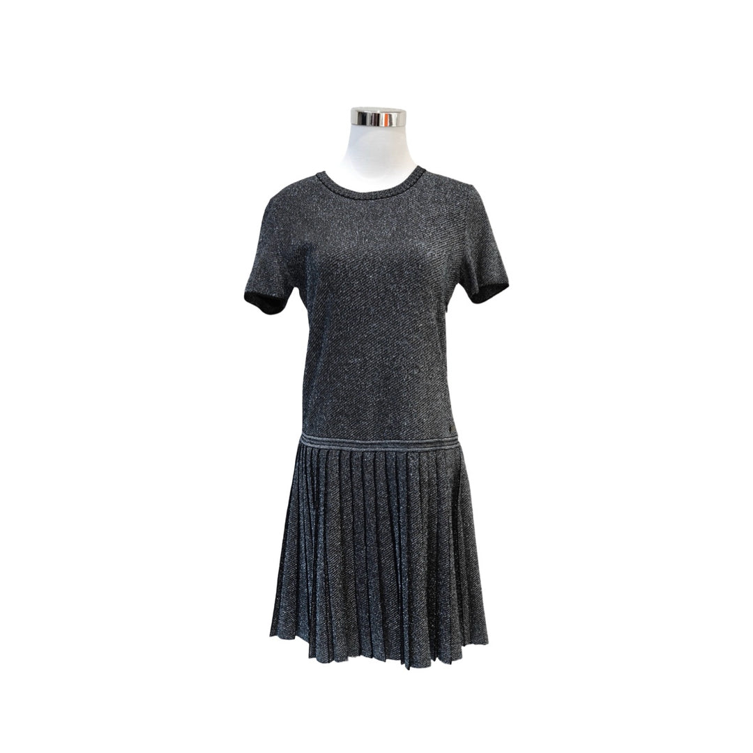 Chanel Metallic Fibre Knit Dress #40