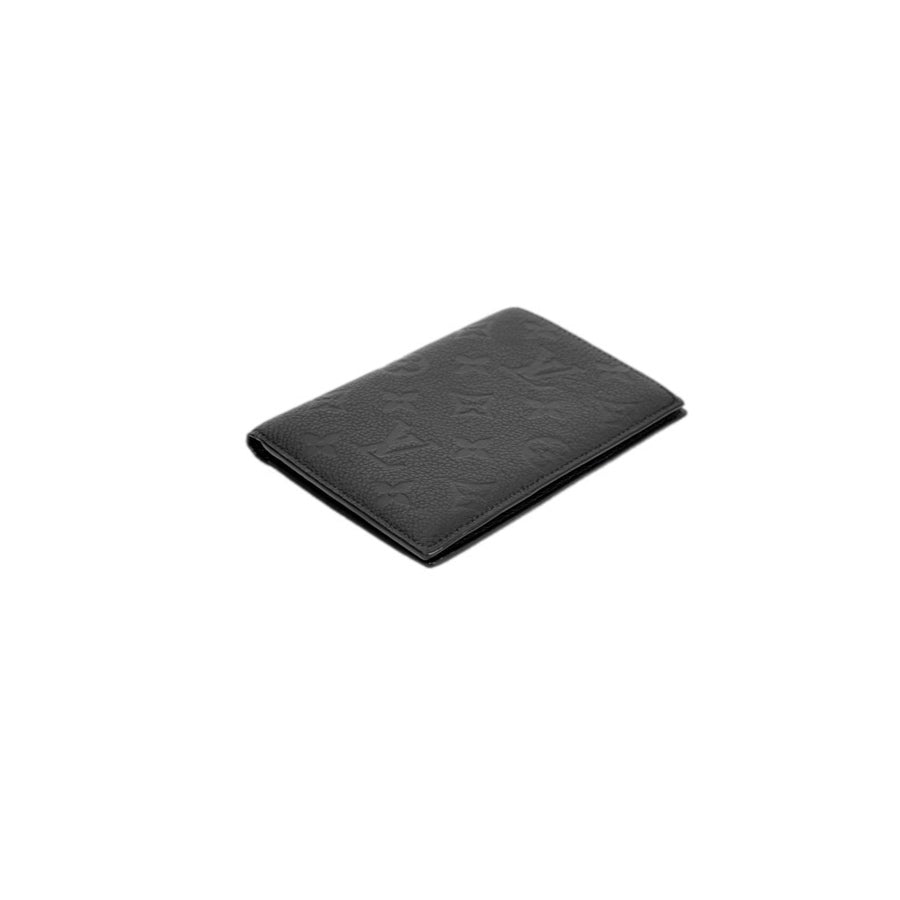 Louis Vuitton Black Leather Passport Holders