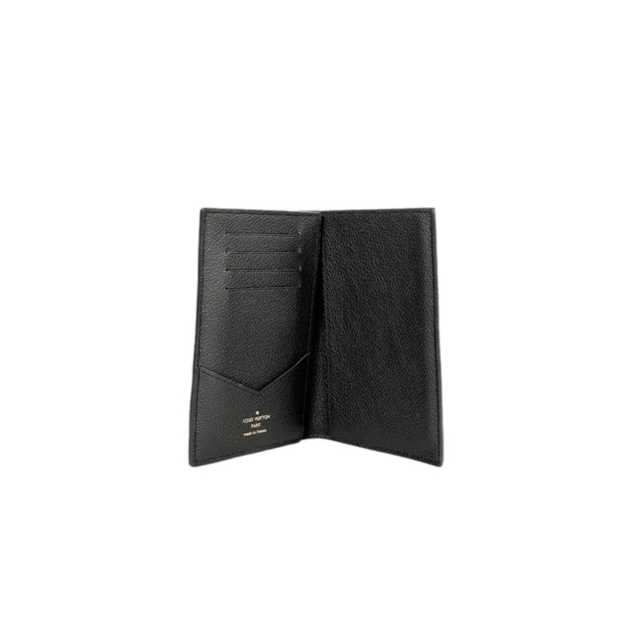 Louis Vuitton Black Leather Passport Holders