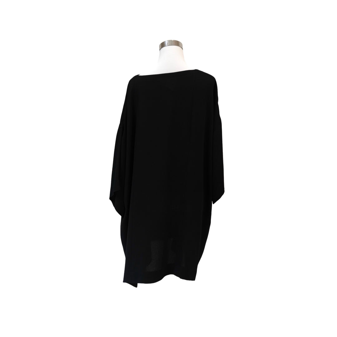 Chanel Silk Dress Black #36