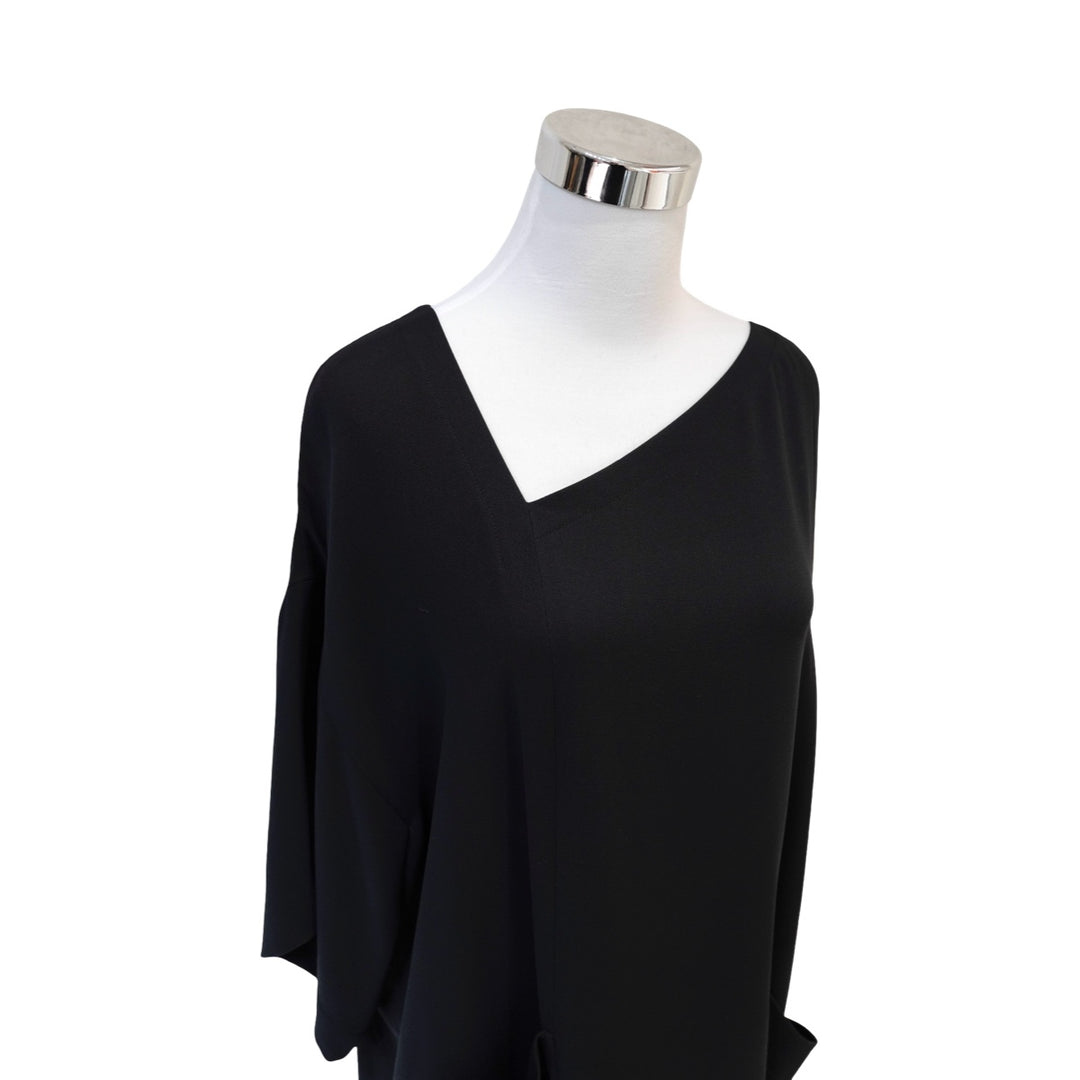 Chanel Silk Dress Black #36