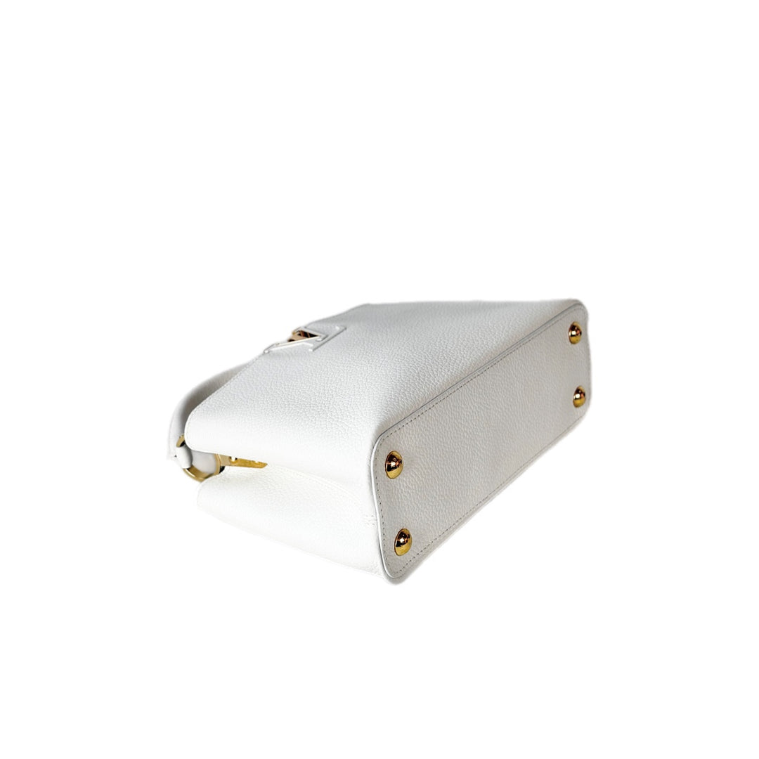 Louis Vuitton Capucines Mm 31cm White Bag