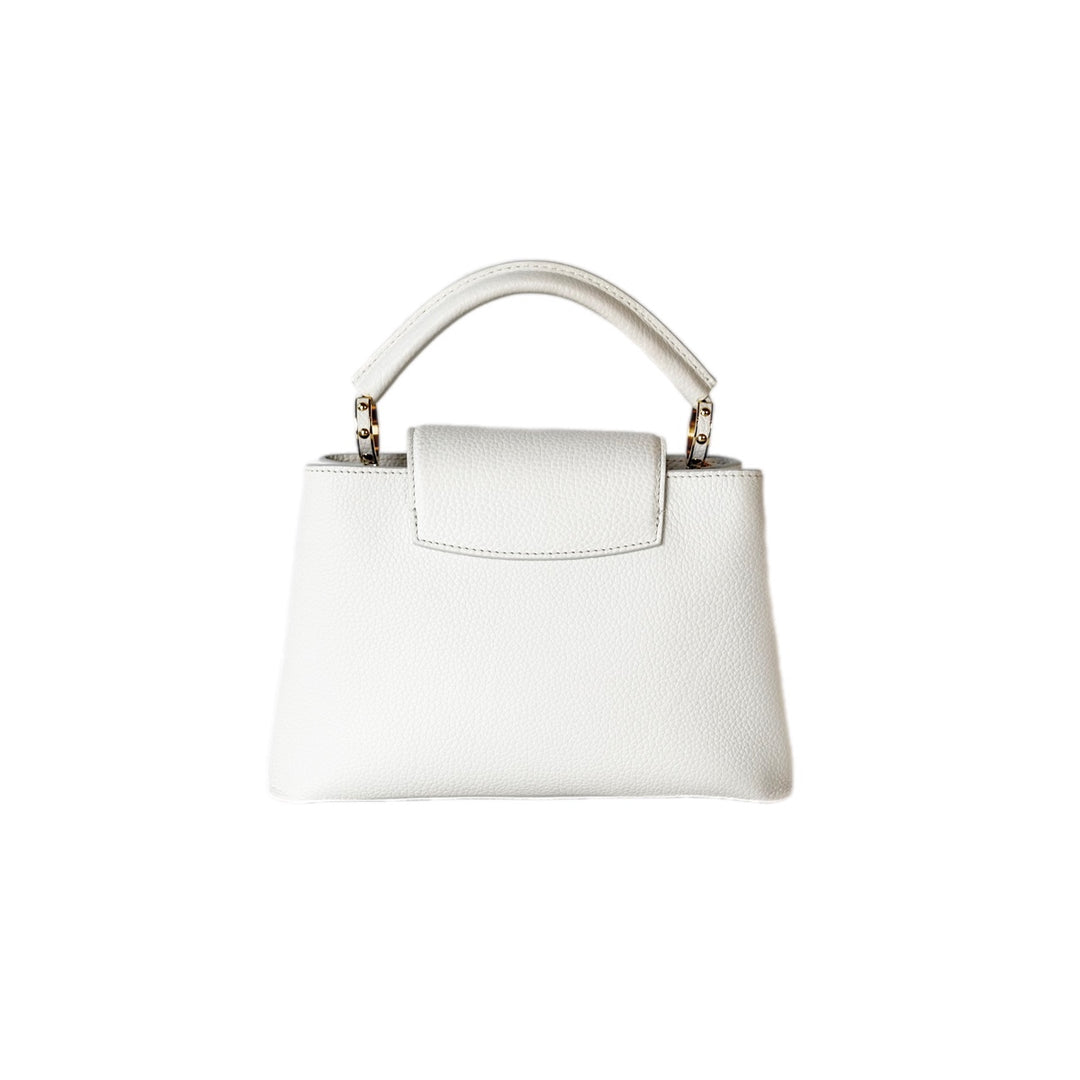 Louis Vuitton Capucines Mm 31cm White Bag