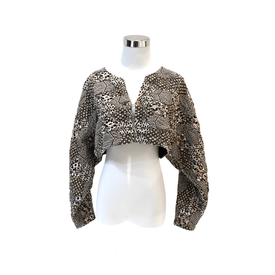 Chanel Metallic Long Sleeved Jacket #36
