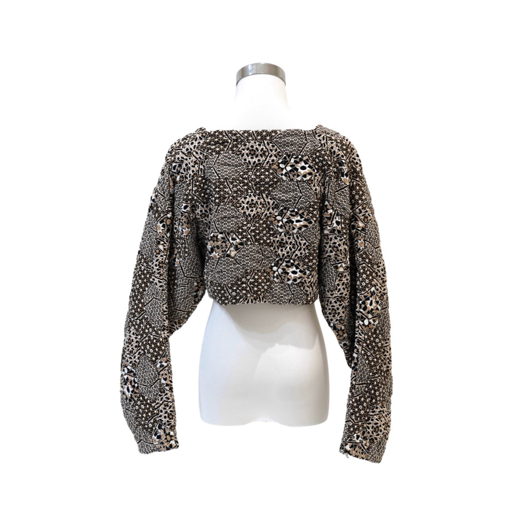 Chanel Metallic Long Sleeved Jacket #36